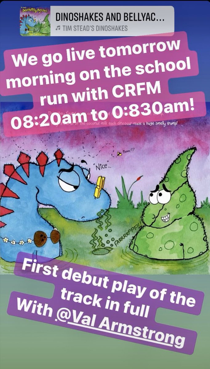 steady333's tweet image. We’re being played on the school run!!! With @ValTheVoice on #CRFM @TheFreds open.spotify.com/artist/6Cyq9xU…