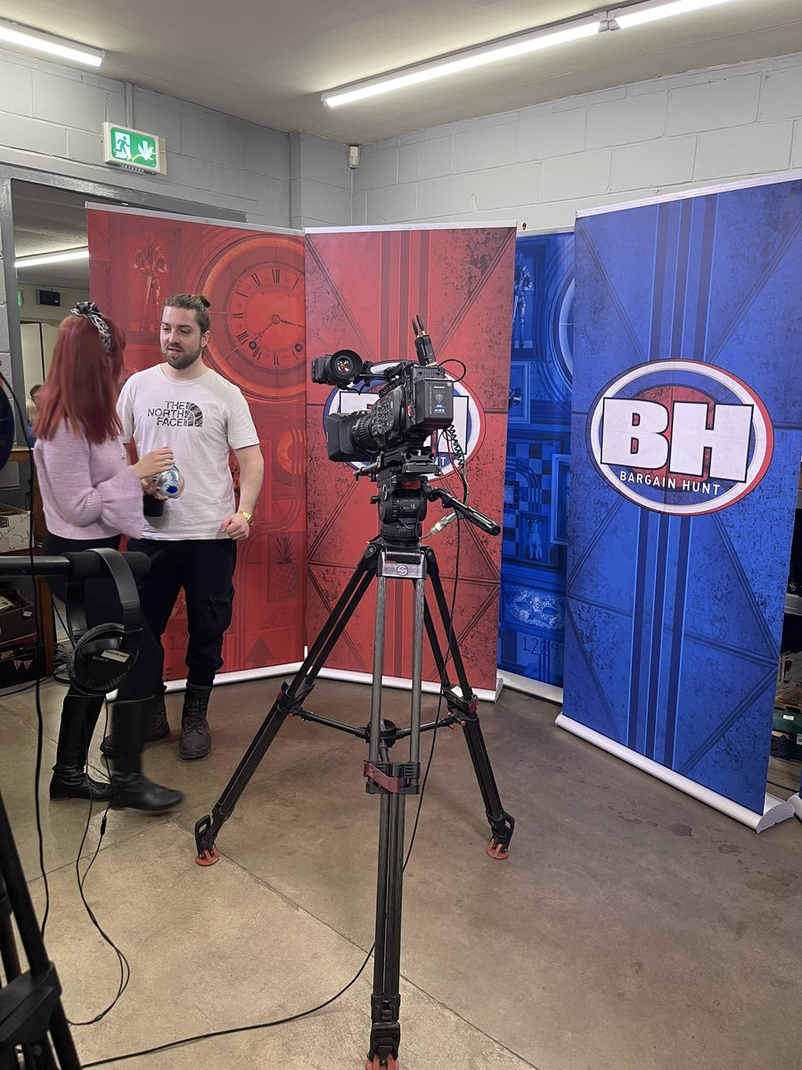 Danny Sebastian (@mrsebdaniel) on Twitter photo What a weekend we had making some new <a href="/BBCBargainHunt/">Bargain Hunt</a> episodes.
Thank you, <a href="/izziebalmer1/">Isabel Balmer</a> <a href="/BenCJCooper/">Ben Cooper</a> @BenHewish <a href="/Hettie_Jago/">Hettie Jago</a> <a href="/EugeneKCamera/">Eugene</a> #arthurjohnsonauction
Some fab episodes coming your way with plenty of drama 🎩 What a weekend we had making some new <a href="/BBCBargainHunt/">Bargain Hunt</a> episodes.
Thank you, <a href="/izziebalmer1/">Isabel Balmer</a> <a href="/BenCJCooper/">Ben Cooper</a> @BenHewish <a href="/Hettie_Jago/">Hettie Jago</a> <a href="/EugeneKCamera/">Eugene</a> #arthurjohnsonauction
Some fab episodes coming your way with plenty of drama 🎩