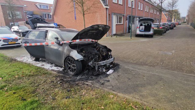 Auto in brand en meer