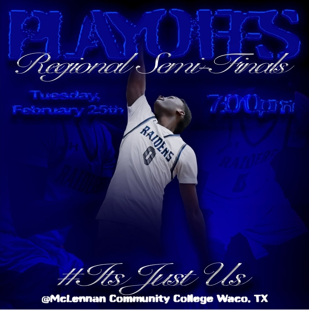 Wylie East Men's Basketball (@weraiderhoops) on Twitter photo 🔵 UIL 6A Regional Semi Finals 🔵 
🗓: Tuesday, February 25
📍: McLennan Community College
🆚️: College Park 
🕖: 7:00 PM 
#DUBeast #ITSJUSTUS 🔵 UIL 6A Regional Semi Finals 🔵 
🗓: Tuesday, February 25
📍: McLennan Community College
🆚️: College Park 
🕖: 7:00 PM 
#DUBeast #ITSJUSTUS