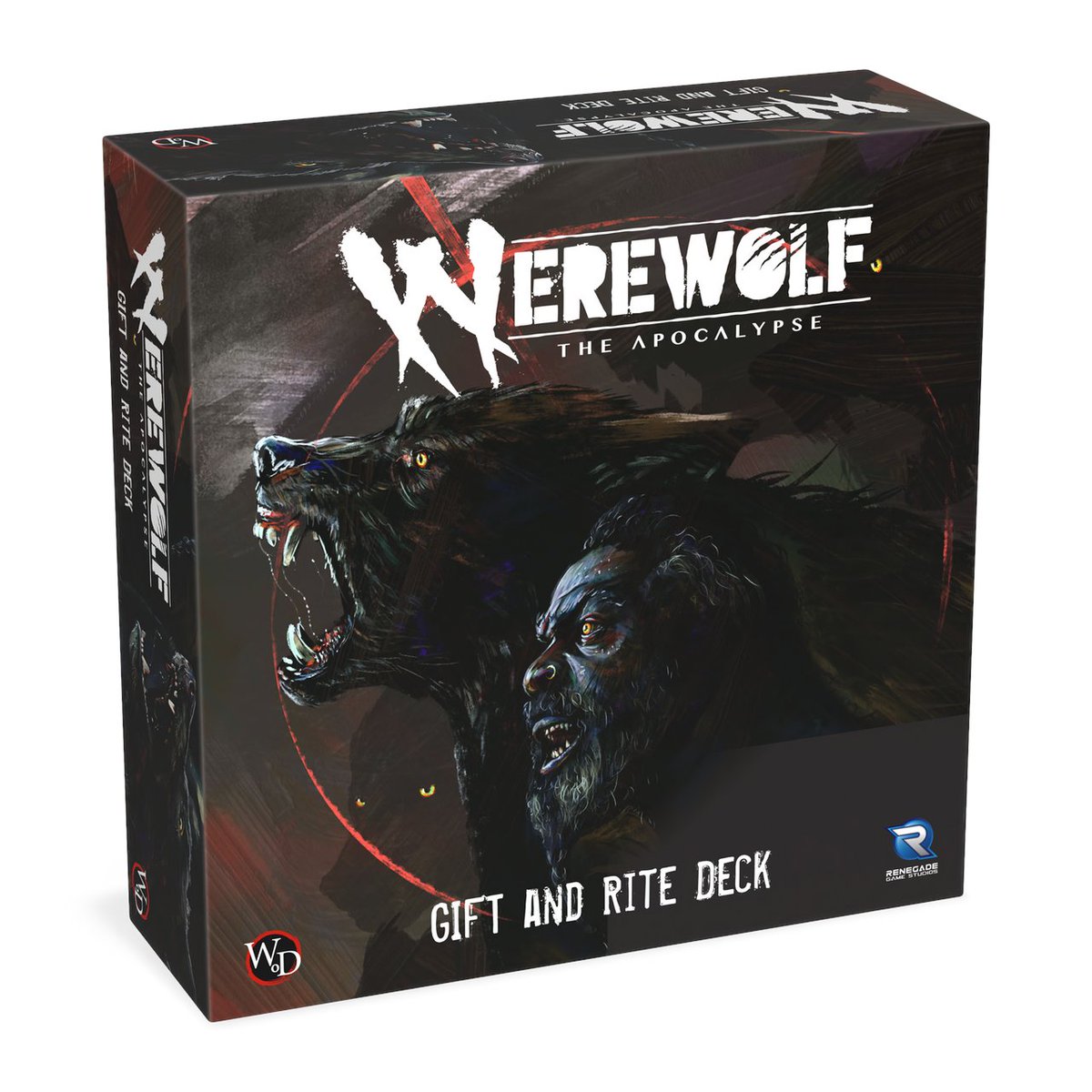 🐺 Use your gifts to the fullest to defeat the Wyrm by preordering the Gift and Rite Deck for Werewolf: the Apocalypse. 

This deck contains tarot cards that cover the WtA Corebook, Storyteller’s Toolkit and Shattered Nation.

shorturl.at/VfSPI