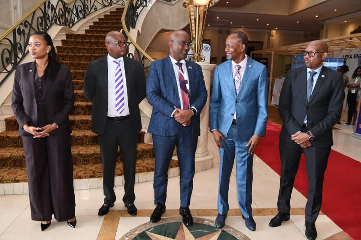 AP_Women's tweet photo. Minister of Environment and Tourism, Wynter Mmolotsi attends 2024 SADC Sustainable Energy Week in Gaborone. Botswana
#2024SADCSEW
#EnergySecureSADC
#SustainableEnergy
#EnergyTransition
#GreenEconomy
#SDG7 https://t.co/BEN8EFpgsL