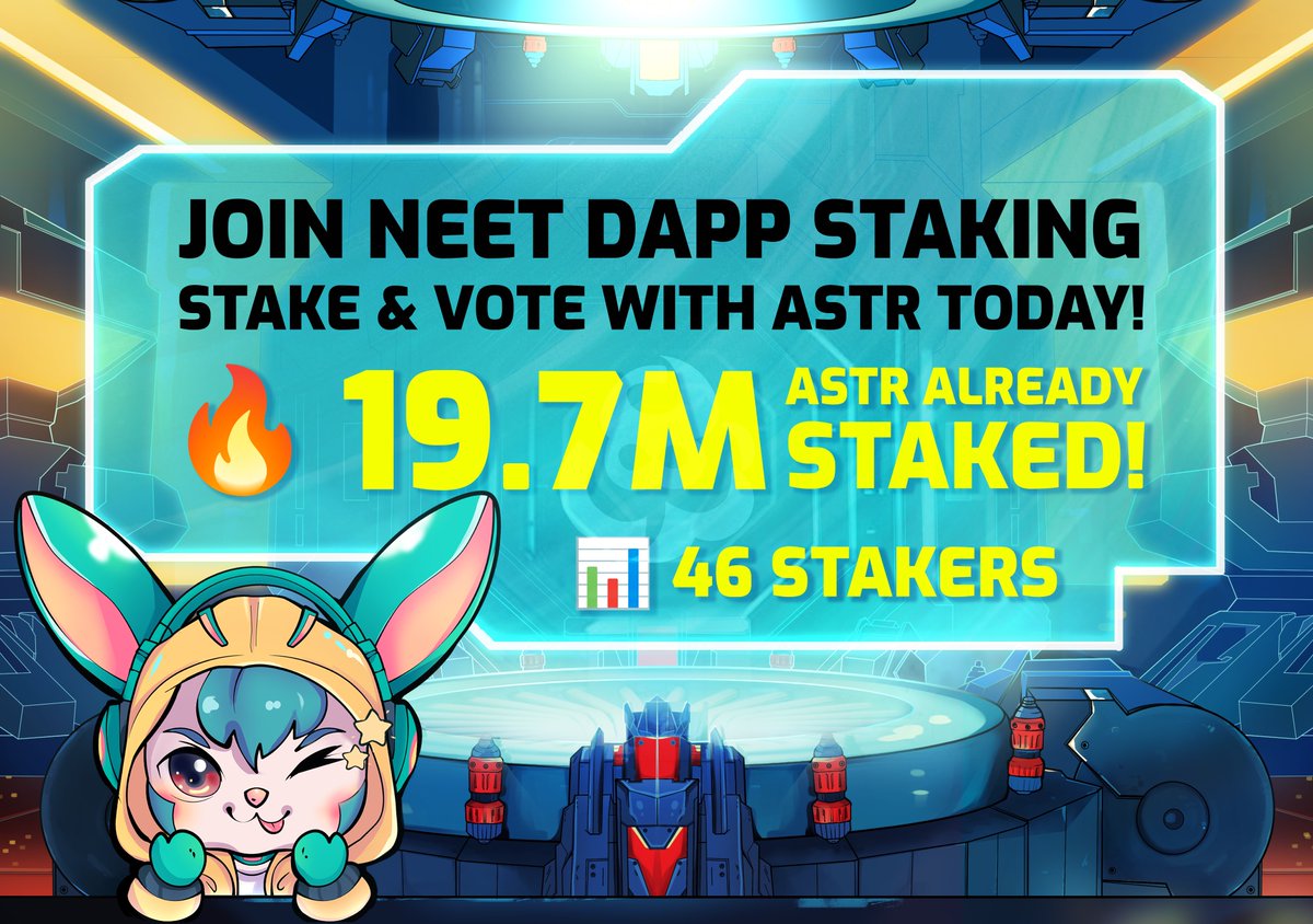 Power Up Your ASTR! 🔥
⚡️ Your vote matters. Your stake counts.
🚀 Don’t miss out – stake today!
👉 Join now!

portal.astar.network/astar/dapp-sta…
