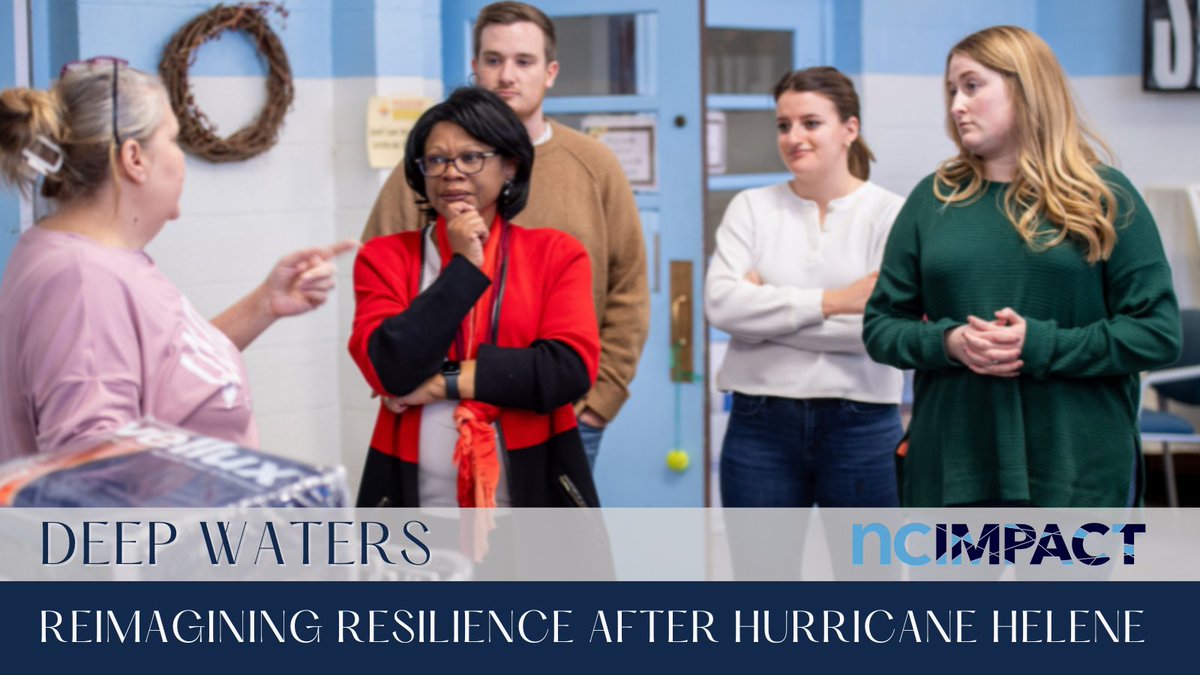 ncIMPACTsog's tweet photo. The #ncIMPACT team traveled to visit our partners in WNC. Our goal was to listen, to ask what help is needed, and to learn as the region reimagines resilience after Hurricane Helene. Read the first blog in this series, offered by @Anita4NC
🔗https://t.co/K79wSeeDCl https://t.co/cxnuLBfe7R