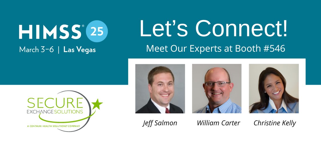 Connect with our experts at #HIMSS25 Booth #546 to learn how we streamline workflows to inform care and create better outcomes across the healthcare ecosystem. #HIMSS2025 #providers #healthplans #healthcareinnovation #interoperability #clinicalexchange #clinicaldata #payers