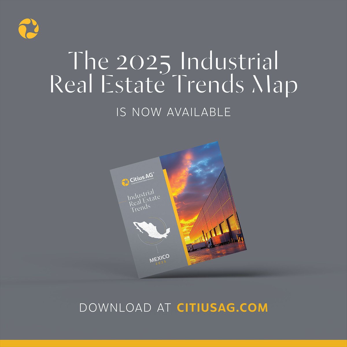 Download here buff.ly/4k7n39g the latest digital edition of our Industrial Real Estate Map and explore Mexico’s key industrial regions for 2025. 

#RealEstate #CitiusAG #CitiusAdvisoryGroup #CorporateRealEstateAdvisors #Industrial #Mexico
