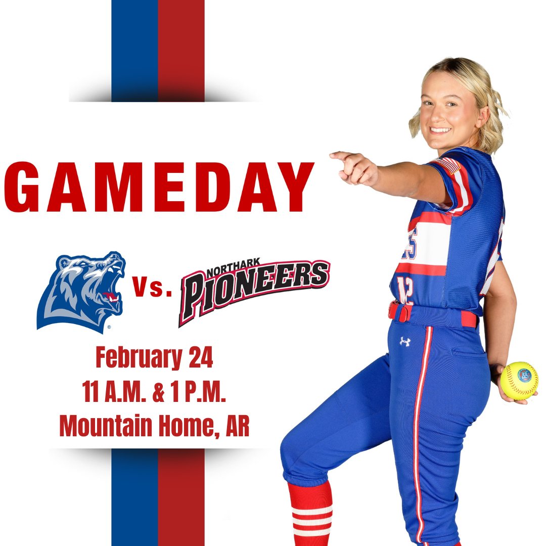 GRIZZLY SOFTBALL GAME DAY! 

Grizzly Softball takes on North Arkansas today in a double header today in Mountain Home.