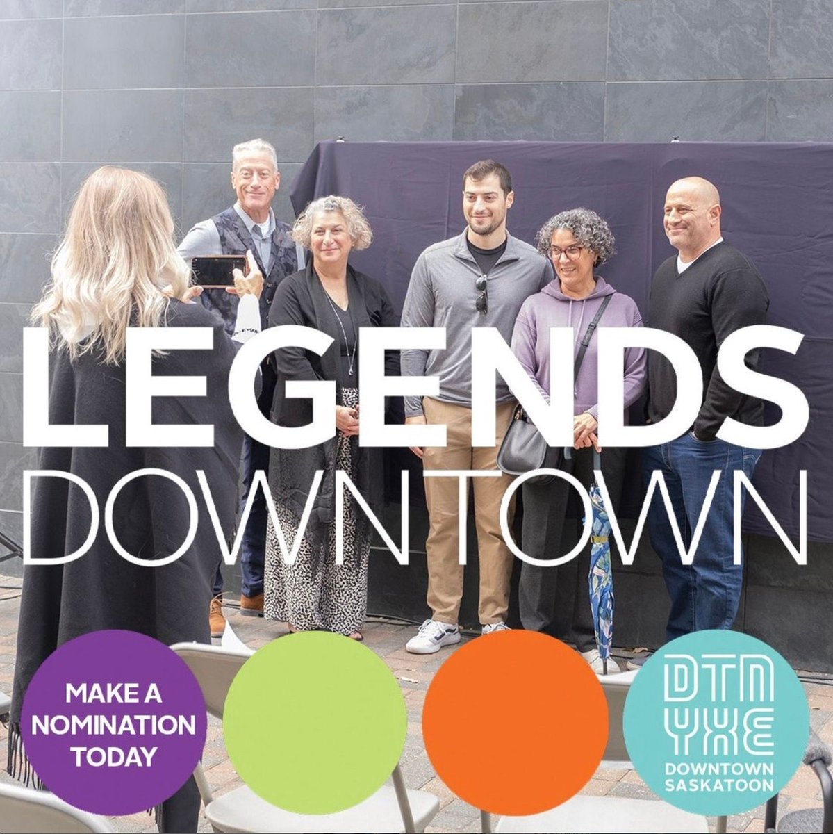 Do you know someone who has left a lasting legacy on the Downtown district? If so, we encourage you to nominate them for LEGENDS DOWNTOWN.

Visit dtnyxe.ca and get your nomination in today.