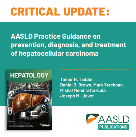 AASLD (@aasldtweets) on Twitter photo ❗ Now online in <a href="/HEP_Journal/">HEPATOLOGY Journal</a>: Critical Update: AASLD Practice Guidance on Prevention, Diagnosis, and Treatment of #HepatocellularCarcinoma #LiverTwitter #HCC <a href="/danbrownIO/">Dan Brown</a> <a href="/MarkYarchoan/">Mark Yarchoan</a> <a href="/MishalLala/">Mishal Mendiratta-Lala</a> bit.ly/4gUsA02 ❗ Now online in <a href="/HEP_Journal/">HEPATOLOGY Journal</a>: Critical Update: AASLD Practice Guidance on Prevention, Diagnosis, and Treatment of #HepatocellularCarcinoma #LiverTwitter #HCC <a href="/danbrownIO/">Dan Brown</a> <a href="/MarkYarchoan/">Mark Yarchoan</a> <a href="/MishalLala/">Mishal Mendiratta-Lala</a> bit.ly/4gUsA02