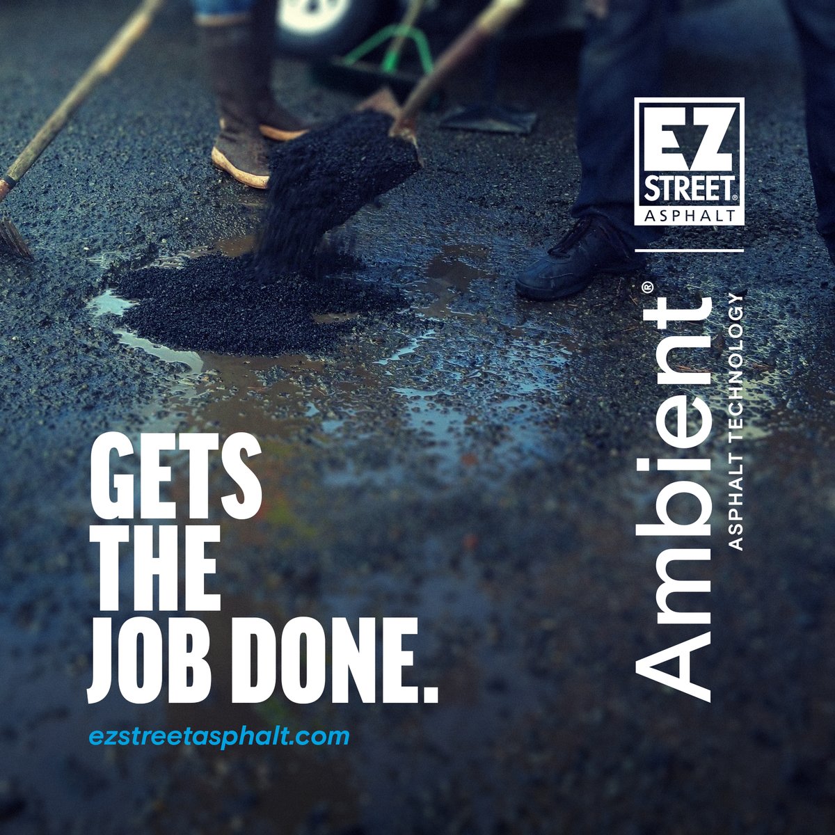 EZSTREETASPHALT's tweet image. Rain or shine, EZ Street Asphalt gets the job done.
#EZStreetAsphalt #BuiltForTheJob #NoReworkNeeded