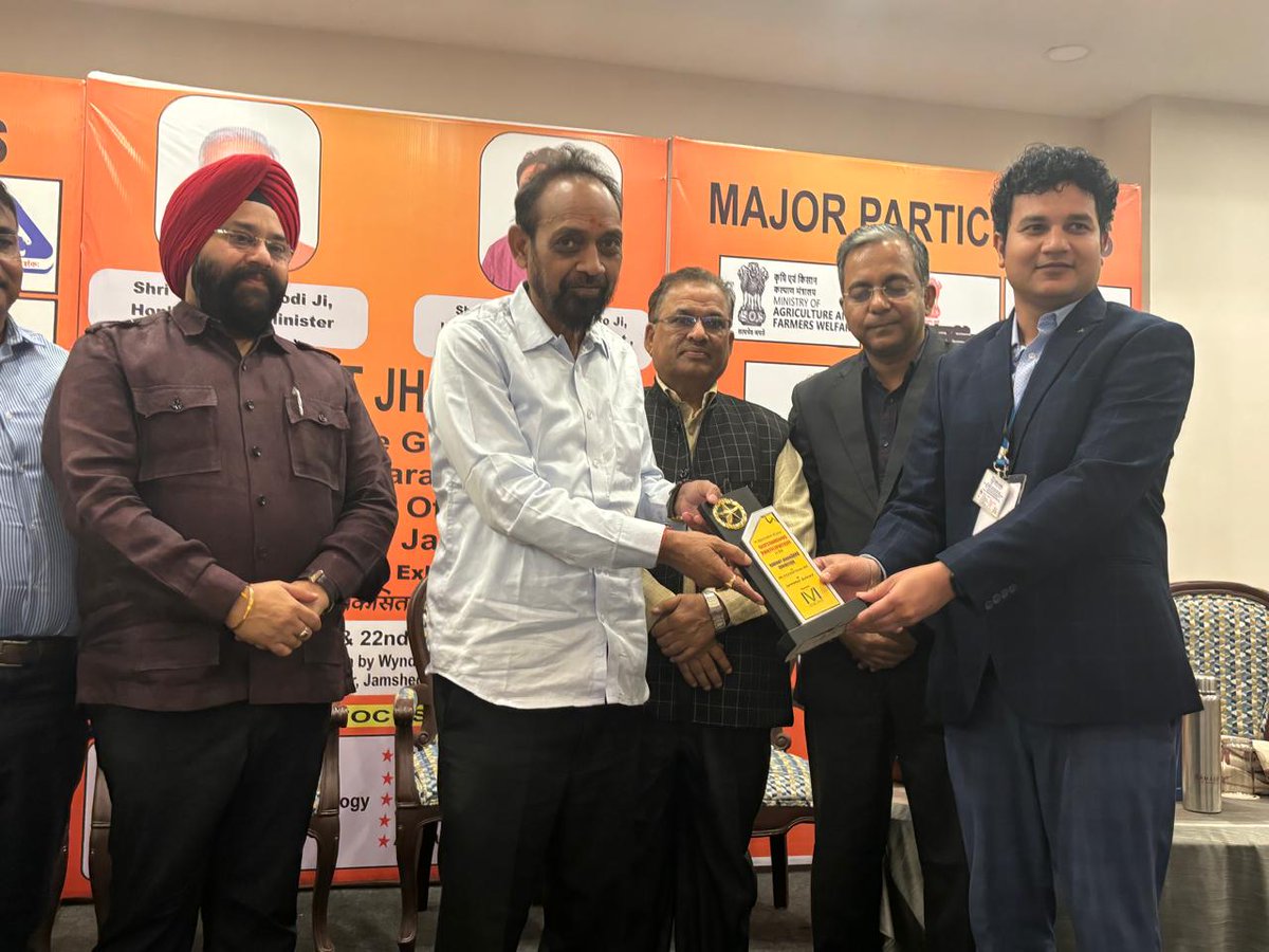 ICMR - NIMR (@nimr_delhi) on Twitter photo Honored to welcome Hon'ble MP Mr. Bidyut Baran Mahato at the ICMR booth <a href="/mpbidyutmahato/">Bidyut Baran Mahato</a>
🏆 Proud moment ICMR-NIMR FU Ranchi clinched 1st Prize in Health at Radiant Jharkhand (Feb 20-22) Jamshedpur MRHRU Angara received the Outstanding Participation award in Rural & Tribal Work Honored to welcome Hon'ble MP Mr. Bidyut Baran Mahato at the ICMR booth <a href="/mpbidyutmahato/">Bidyut Baran Mahato</a>
🏆 Proud moment ICMR-NIMR FU Ranchi clinched 1st Prize in Health at Radiant Jharkhand (Feb 20-22) Jamshedpur MRHRU Angara received the Outstanding Participation award in Rural & Tribal Work