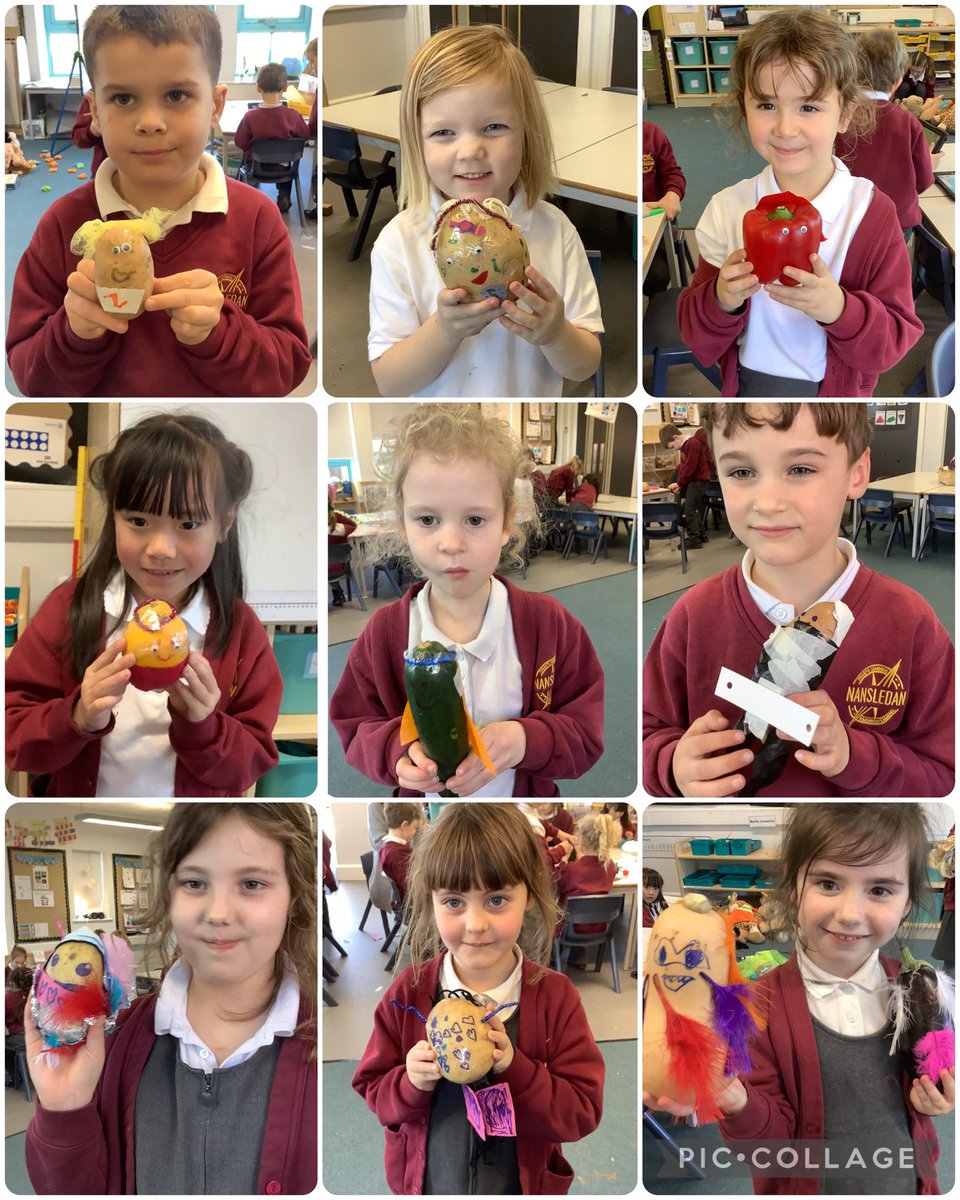 Fleming class very much enjoyed turning vegetables in to superhero’s as part of their ‘wow starter’ for their new Supertato unit.
