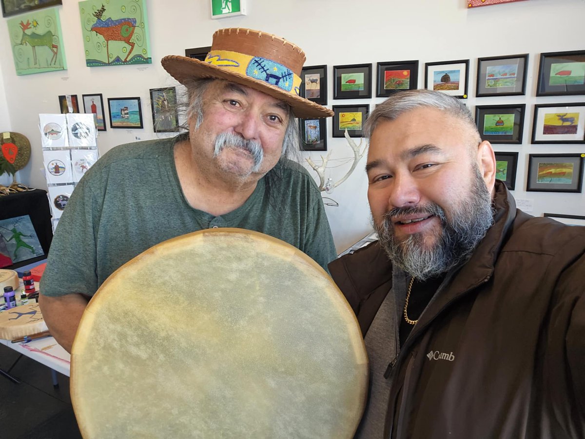 I JUST RECEIVED A BEAR HIDE DRUM MADE BY MASTER DRUMMAKER BRIAN KNOCKWOOD.  

GREAT JOB BRIAN!

"Bear hide drums can be powerful medicine drums that are imbued with the spirit of the bear. The bear is a symbol of strength and courage in many cultures."