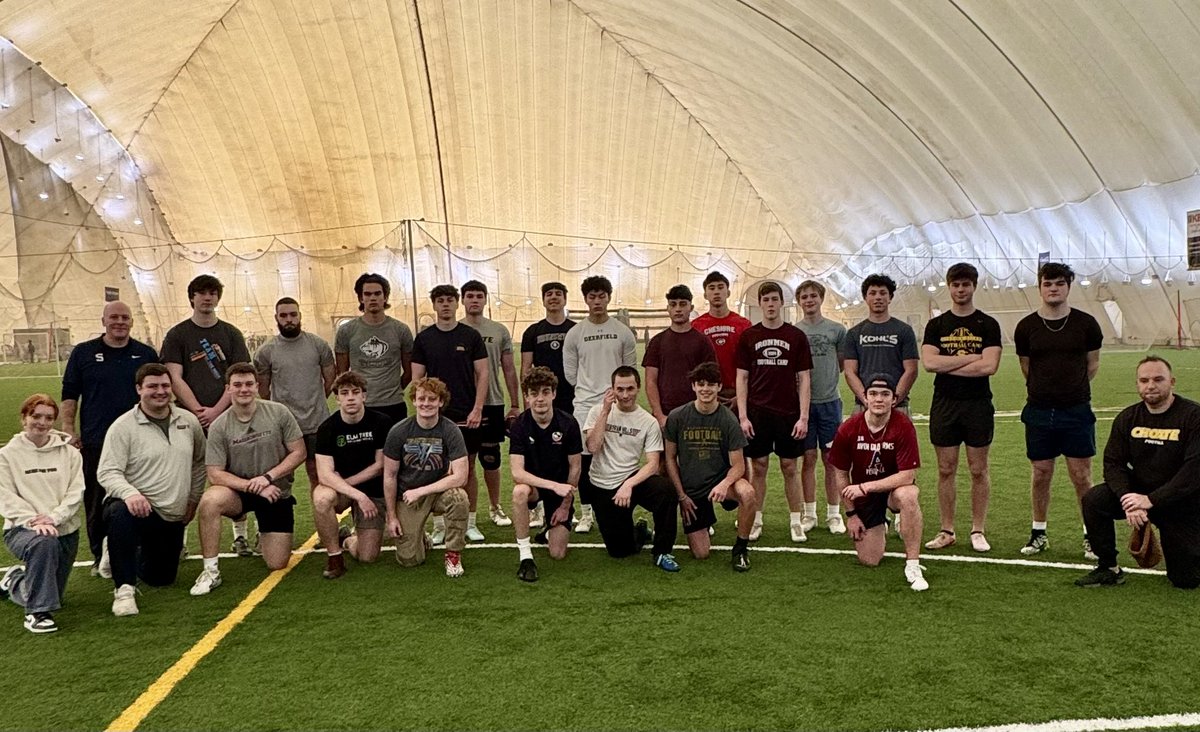 OPTIMESPECIALS's tweet image. Some of the best high school & prep school & college specialists in the northeast right here! Thanks to our Coaches who worked with our guys at the dome. @BobDecker49 @Gracelhorton @brendancahill_