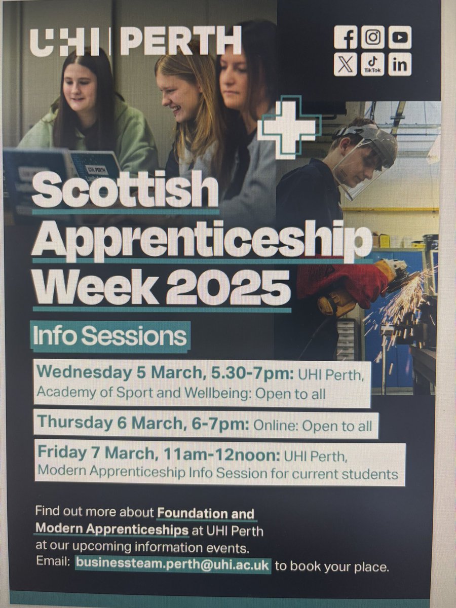 Scottish Apprenticeship Week 2025. See below for details:
#TeamPA#RISE