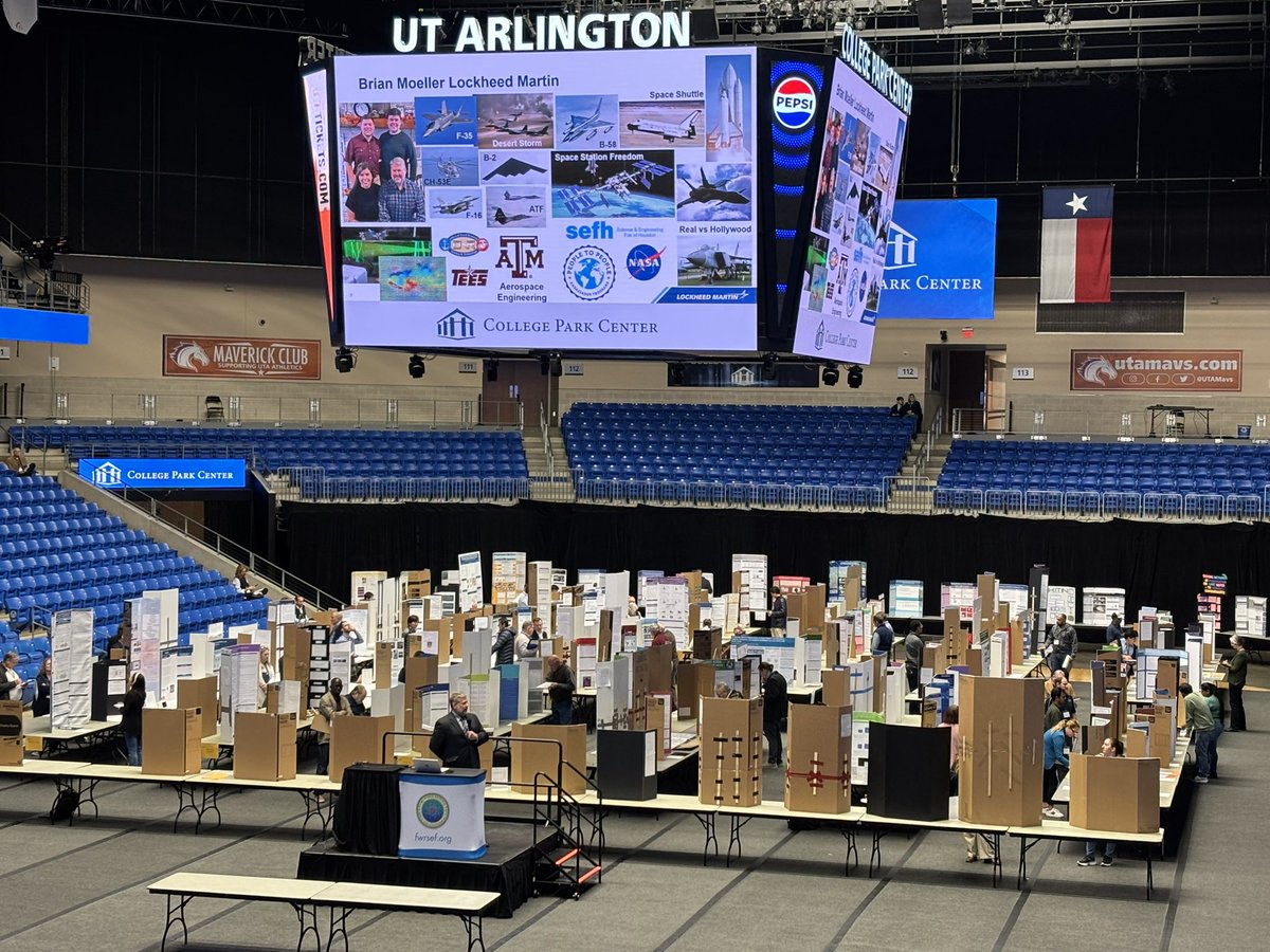 Back again! Fort Worth Science and Engineering Fair! Good luck kids! #castleberryisd <a href="/MarceyCogar/">Marcey Cogar</a>