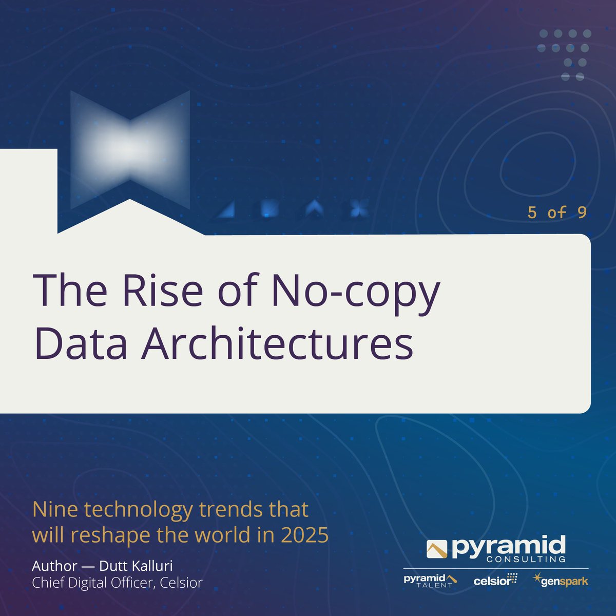 CelsiorTech's tweet image. The sixth blog of our IT trends series is out!  

Dutt explains how no-copy data architectures will revolutionize data management, creating a more secure, efficient, and compliant data ecosystem: hubs.ly/Q037Z1z10 

#NoCopyArchitecture #DataVirtualization #EdgeComputing