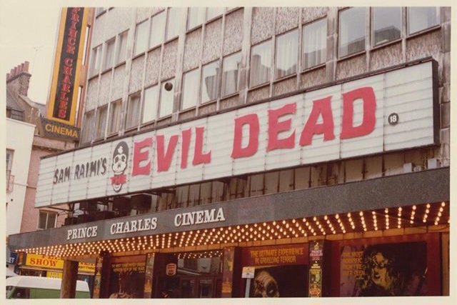 On This Day - London Cinema Releases (@mag1ch0ur) on Twitter photo On this day, February 24th, 1983, Sam Raimi's The Evil Dead opened in London <a href="/ThePCCLondon/">Prince Charles Cinema</a>.
The Distributors, Palace Pictures 'accidently' provided them with an uncut print that was screened for a short time until they replaced it with the BBFC cut version. On this day, February 24th, 1983, Sam Raimi's The Evil Dead opened in London <a href="/ThePCCLondon/">Prince Charles Cinema</a>.
The Distributors, Palace Pictures 'accidently' provided them with an uncut print that was screened for a short time until they replaced it with the BBFC cut version.