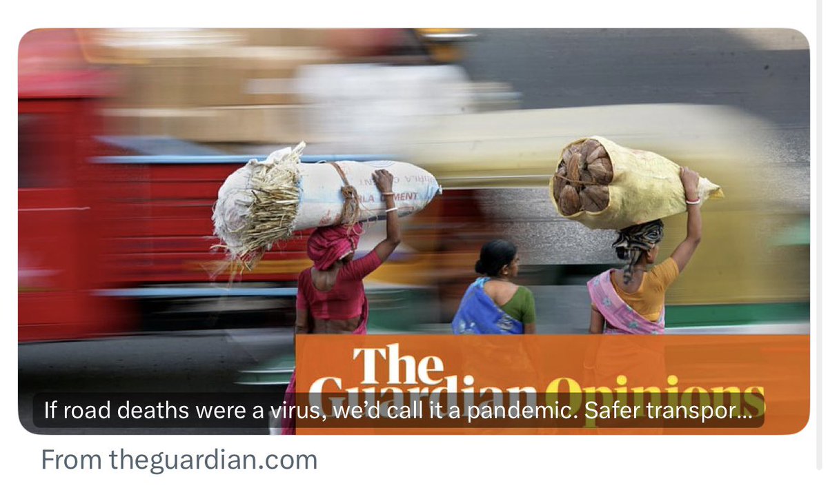 Tatiana MOLCEAN (@tatiana_molcean) on Twitter photo #RoadSafety has to be one of the key development investment cases. We must work together, public & private sector to unlock the necessary #financing & turn <a href="/UN/">United Nations</a> legal frameworks & tools into concrete, measurable actions that prioritize the safety of people
theguardian.com/global-develop… #RoadSafety has to be one of the key development investment cases. We must work together, public & private sector to unlock the necessary #financing & turn <a href="/UN/">United Nations</a> legal frameworks & tools into concrete, measurable actions that prioritize the safety of people
theguardian.com/global-develop…
