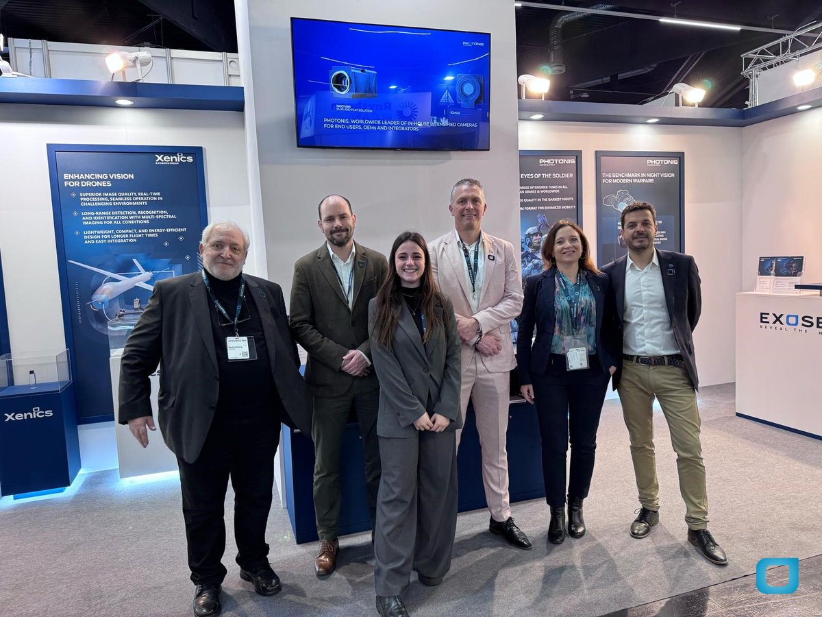 Exosens is live from #EnforceTac2025!

The leading trade fair for security forces and defense professionals has kicked off in Nuremberg! Visit us at Booth 7-379 to discover our latest innovations and live demos.

Let’s connect! #EnforceTac2025

#Security #Defense #Innovation