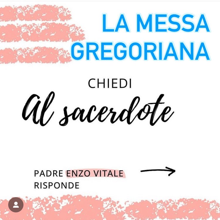 LA MESSA GREGORIANA
Rubrica: CHIEDI AL SACERDOTE
(p. Enzo Vitale risponde)

annaporchetti.it/2025/02/24/mes…