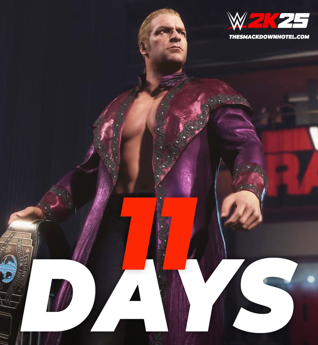 TheSDHotel's tweet image. We just entered the week before the release of WWE 2K25!

🗓️-11 Early Access 
🗓️-18 Standard Edition

#WWE2K25