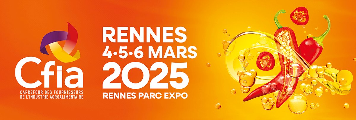 🌟 Venez rencontrer <a href="/CamfilFrance/">Camfil France</a> au salon #CFIA de Rennes ! 🌟

📅  4 au 6 mars 2025
📍 Hall 6 – D38 

Nos experts en #filtration de l'air seront là pour vous présenter nos solutions innovantes !

Téléchargez votre badge visiteur ici 👇 okt.to/nqNh1C

 #qai #cfia