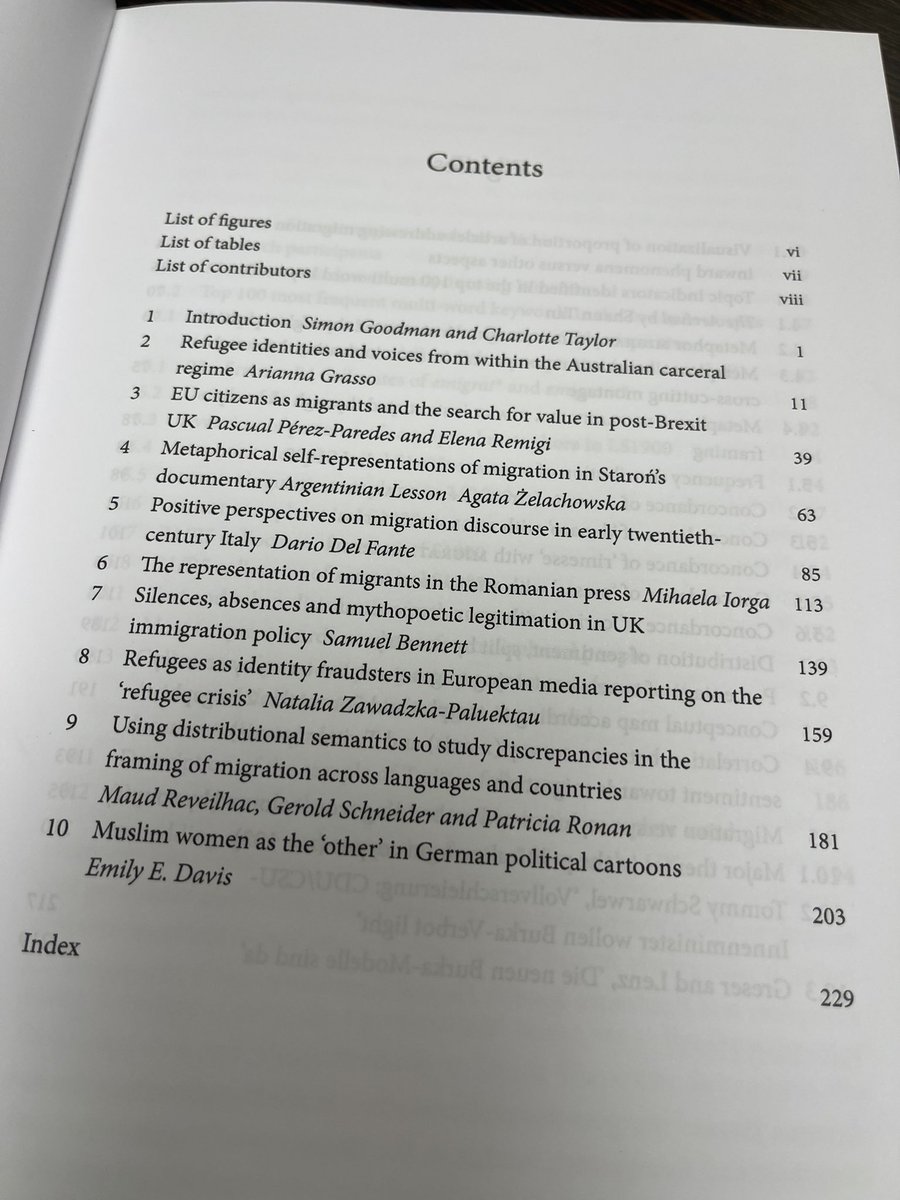 Pascual Pérez-Paredes 🇪🇺 (@perezparedes) on Twitter photo So pumped that this <a href="/BloomsburyBooks/">Bloomsbury Books UK</a> volume THE DISCURSIVE CONSTRUCTION OF MIGRANT IDENTITIES is finally in my hands !! Thanks to the editors Charlotte Taylor, Simon Goodman and Sturat Dumore and reviewers. Happy to see <a href="/Arianna_gr93/">Arianna</a> <a href="/FOMatPlay/">Freedom of movement discourses in the EU</a> <a href="/fomatplayIT/">Freedom of Movement Discourses - UniOr Team</a> here. Thanks to my fab So pumped that this <a href="/BloomsburyBooks/">Bloomsbury Books UK</a> volume THE DISCURSIVE CONSTRUCTION OF MIGRANT IDENTITIES is finally in my hands !! Thanks to the editors Charlotte Taylor, Simon Goodman and Sturat Dumore and reviewers. Happy to see <a href="/Arianna_gr93/">Arianna</a> <a href="/FOMatPlay/">Freedom of movement discourses in the EU</a> <a href="/fomatplayIT/">Freedom of Movement Discourses - UniOr Team</a> here. Thanks to my fab