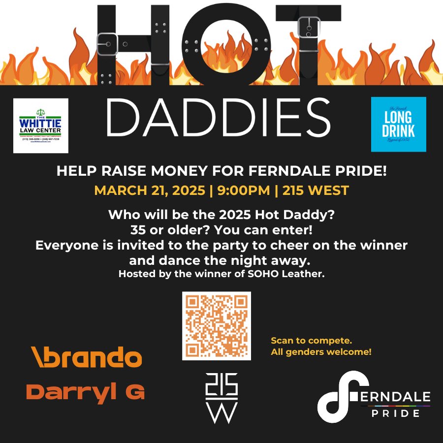 Big News! I’ve entered a local Hot Daddy Contest to raise funds for <a href="/ferndalepride/">Ferndale Pride</a> 

Need you help! Donations are needed to win! Below are links to contribute. Put Lucas Edwards in memo pay line! TIA!!

Venmo: <a href="/ferndale/">Ferndale</a>-pride
PayPay: paypal.com/donate