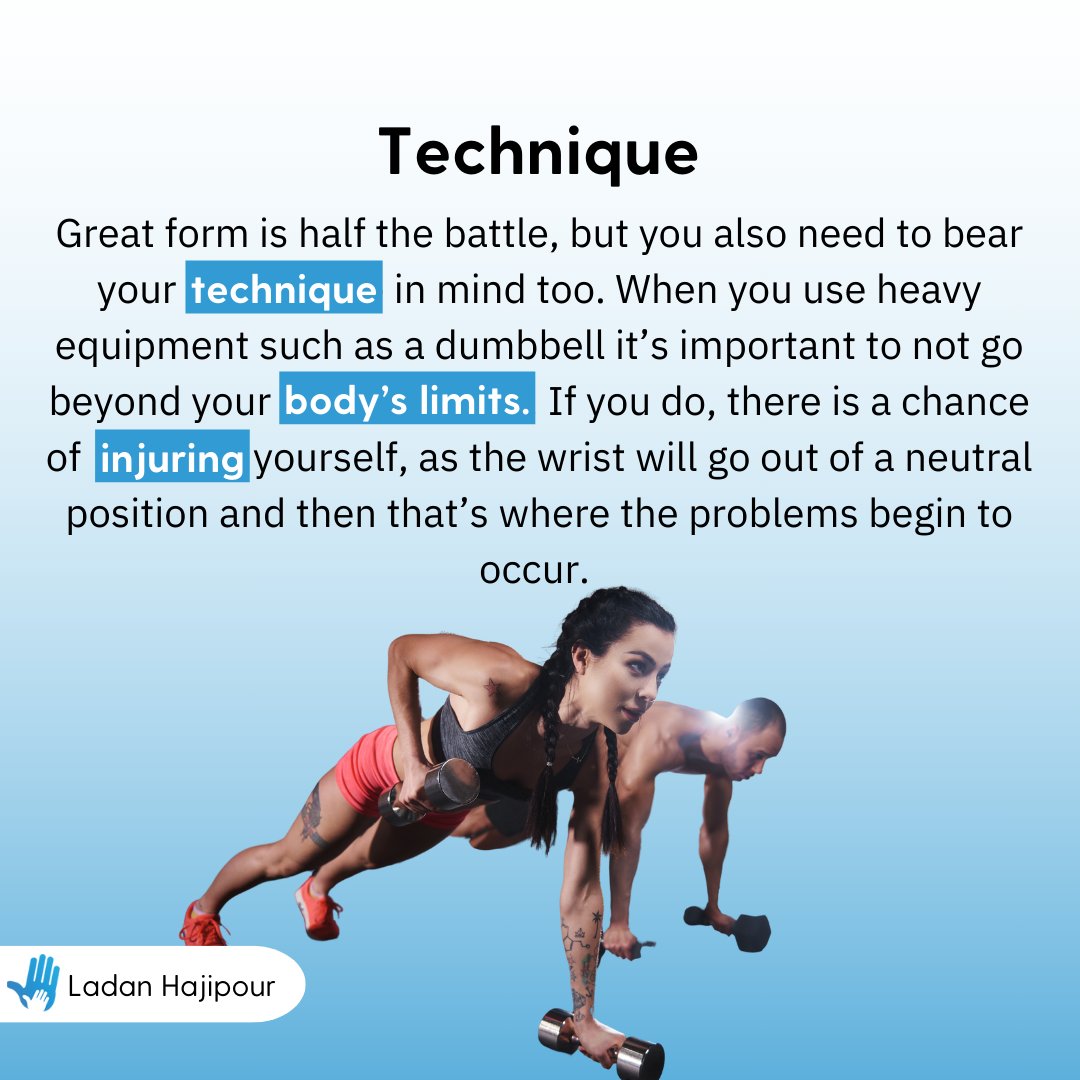 Regular exercise at the gym has many health benefits but when your body is put under stress or improper technique there is a risk of injury. 🏋️‍♂️

To find out more read our blog 👉 ladanhajipour.com/5-tips-on-how-…

#GymExcersises #HandAndWristInjury #HandSurgeon