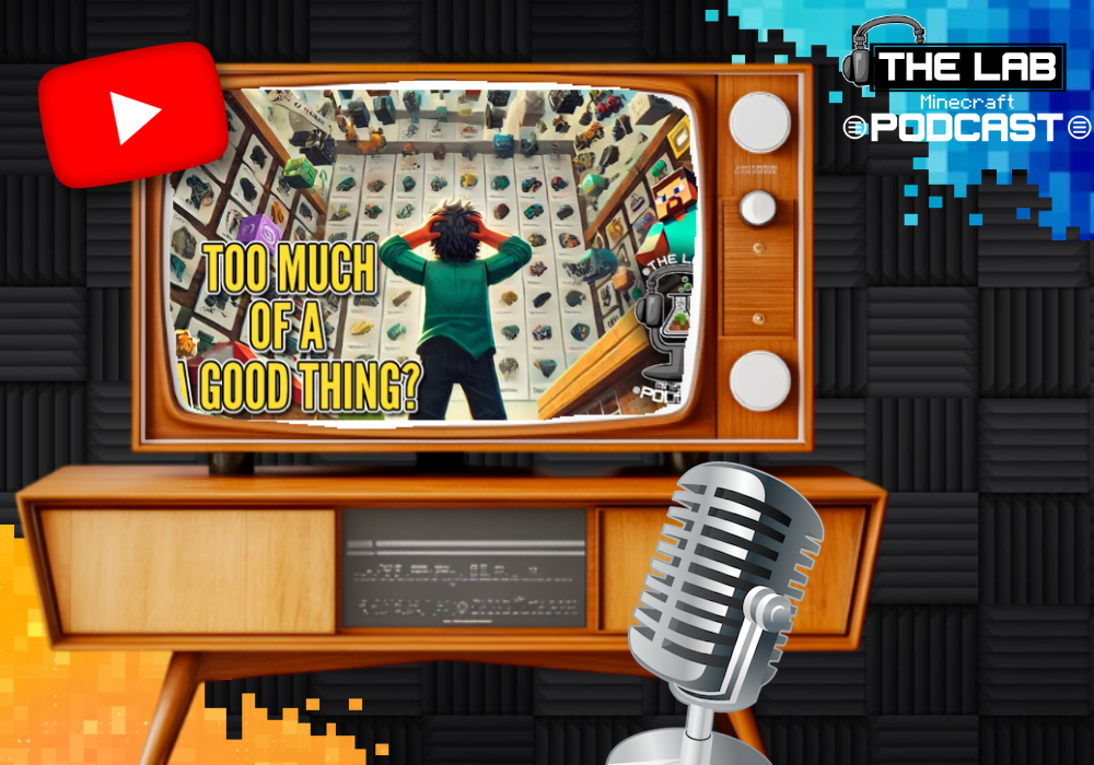 The InterRealms (@theinterrealms) on Twitter photo Check out latest episode of Minecraft Lab!
Todays topic "Too Much of a Good Thing? ". Do you agree with <a href="/tiny1114/">Miner Thoughts ☕</a> and <a href="/The1Troj/">TheTroj ➡ PAX Aus</a>?
#SMP #InterRelams #Game #Minecraft #MinecraftSMP Check out latest episode of Minecraft Lab!
Todays topic "Too Much of a Good Thing? ". Do you agree with <a href="/tiny1114/">Miner Thoughts ☕</a> and <a href="/The1Troj/">TheTroj ➡ PAX Aus</a>?
#SMP #InterRelams #Game #Minecraft #MinecraftSMP