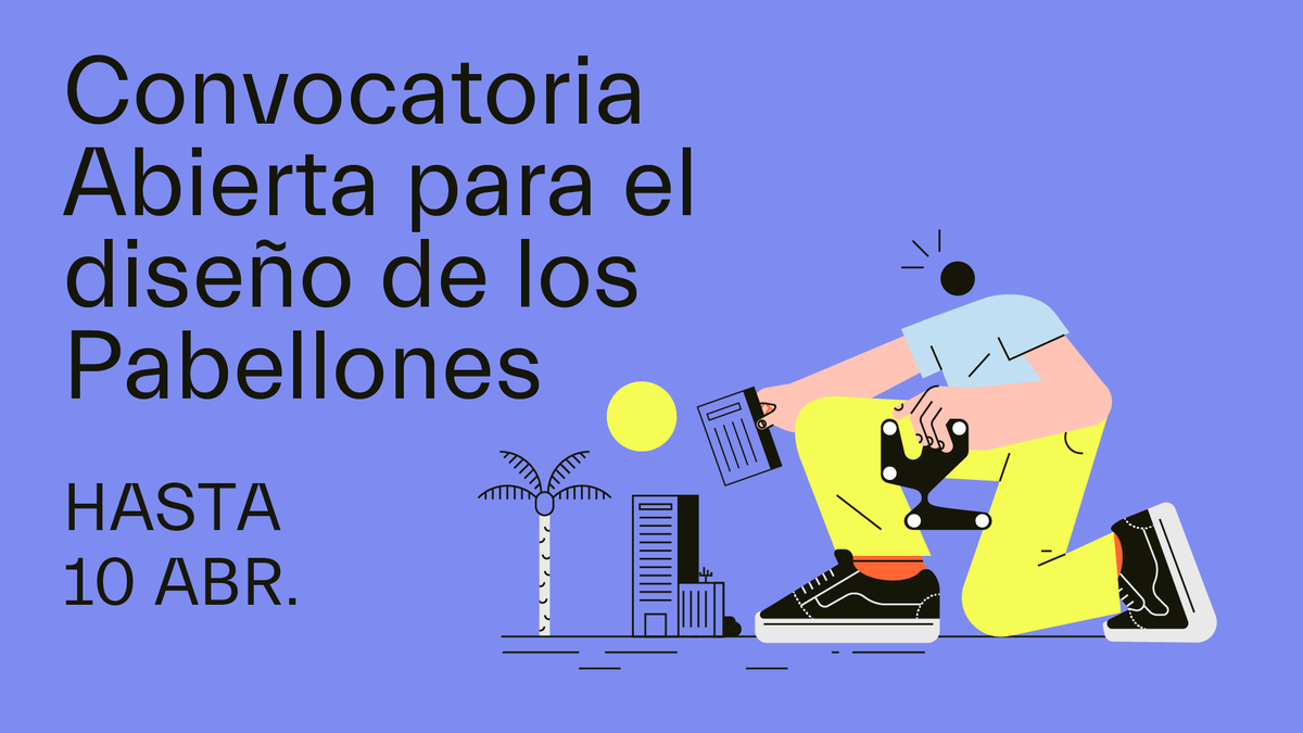 📢 ¡Convocatoria abierta para TAC! 

Ya está abierta la convocatoria para diseñar los pabellones temporales de <a href="/tacfestival/">tacfestival</a> en Casa Mediterráneo (Alicante) y Plaza Stagno (Las Palmas). 

🗓️ Hasta el 10 de abril de 2025
📎Bases: tacfestival.com