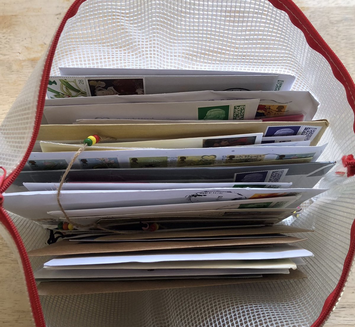 You’d be forgiven for thinking the world has all gone a bit mad so here’s some photos of cards and letters that have arrived for my visit in March to a local care home from people all over the globe with the sole purpose of spreading some joy. Thanks everso if that was you. 🥰💌