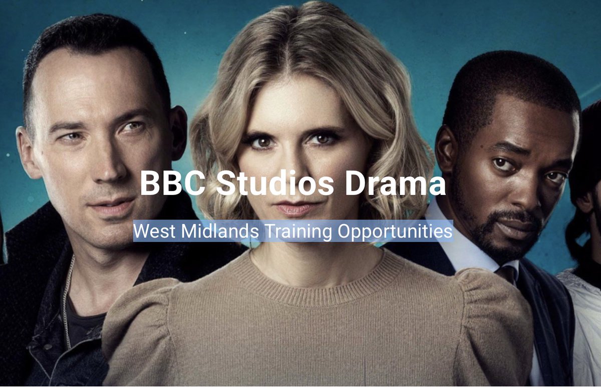 📢 BBC West Midlands Drama Training Opportunities in Make-Up, Art Department, Props, Costume, Grip, Sound, Camera, Electrics, Locations or Assistant Directing - AND drama. Details below in comments. 👇