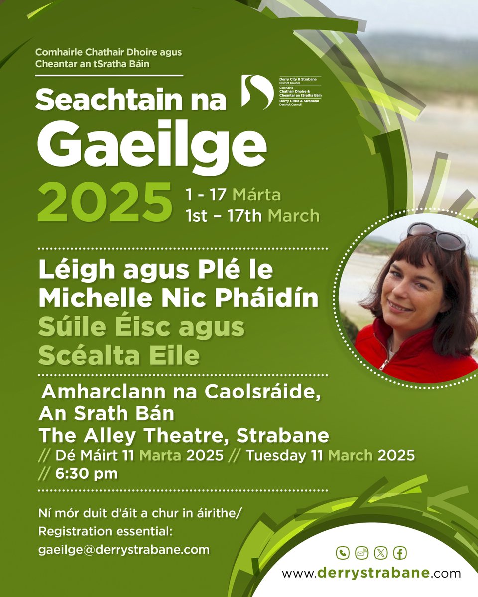 BÍGÍ LINN: LÉIGH AGUS PLÉ LE MICHELLE NIC PHÁIDÍN 
#SNAG25 #GaeilgeagusFáilte
