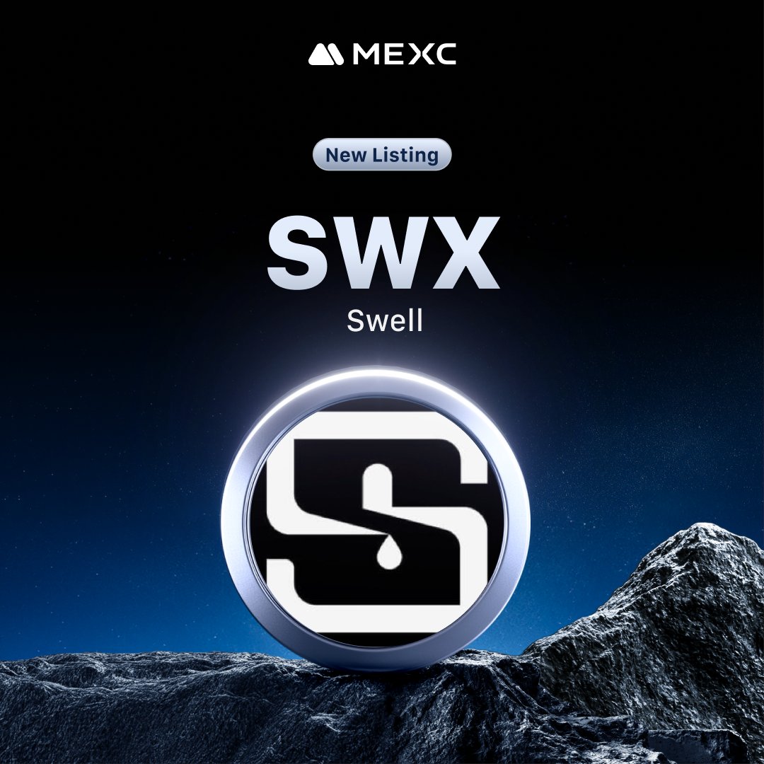 We're thrilled to announce that the <a href="/swellxrp/">swell</a> Kickstarter has concluded and $SWX will be listed on #MEXC!

🔹Deposit: Opened
🔹SWX/USDT Trading: 2025-02-24 13:00 (UTC)

Details:
mexc.com/support/articl…