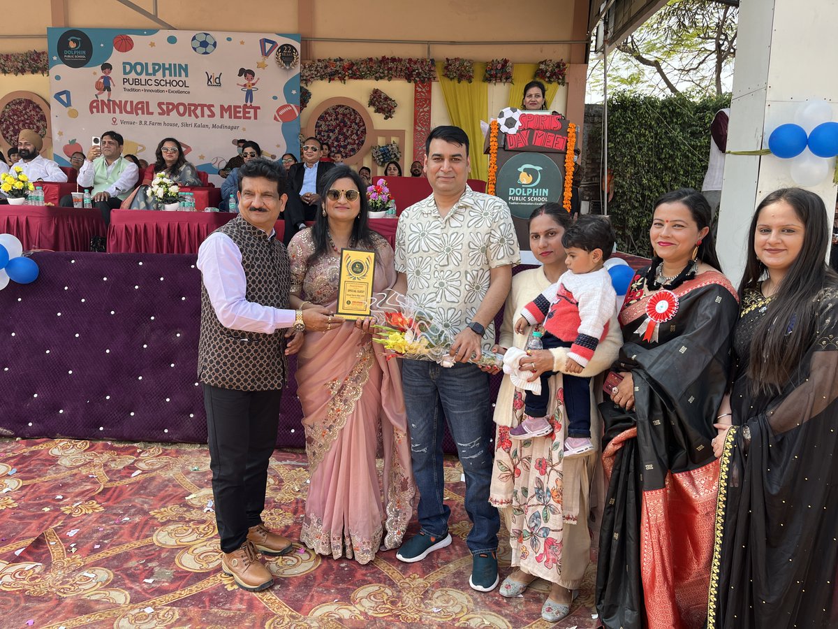ArcbigSolutions's tweet image. Heartfelt gratitude to Dolphin Public School for inviting me as a special guest and honoring me at the Annual Sports Meet!  
#Gratitude #DolphinPublicSchool #AnnualSportsMeet #HonoredGuest #EncouragingYoungTalent #Sportsmanship #FutureChampions #ProudMoment