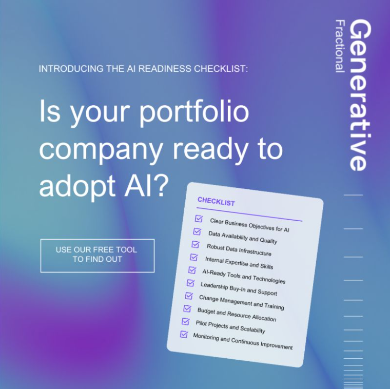 MyfractionalAI's tweet photo. Our AI Readiness Checklist helps you assess whether your company is positioned to adopt and scale AI successfully

Get practical steps to strengthen your AI strategy.

Give it a read: https://t.co/Kdh0ikef83

LinkedIn: Generative Fractional

#AI #Tech #Innovation #learn https://t.co/EX1J87CPbj