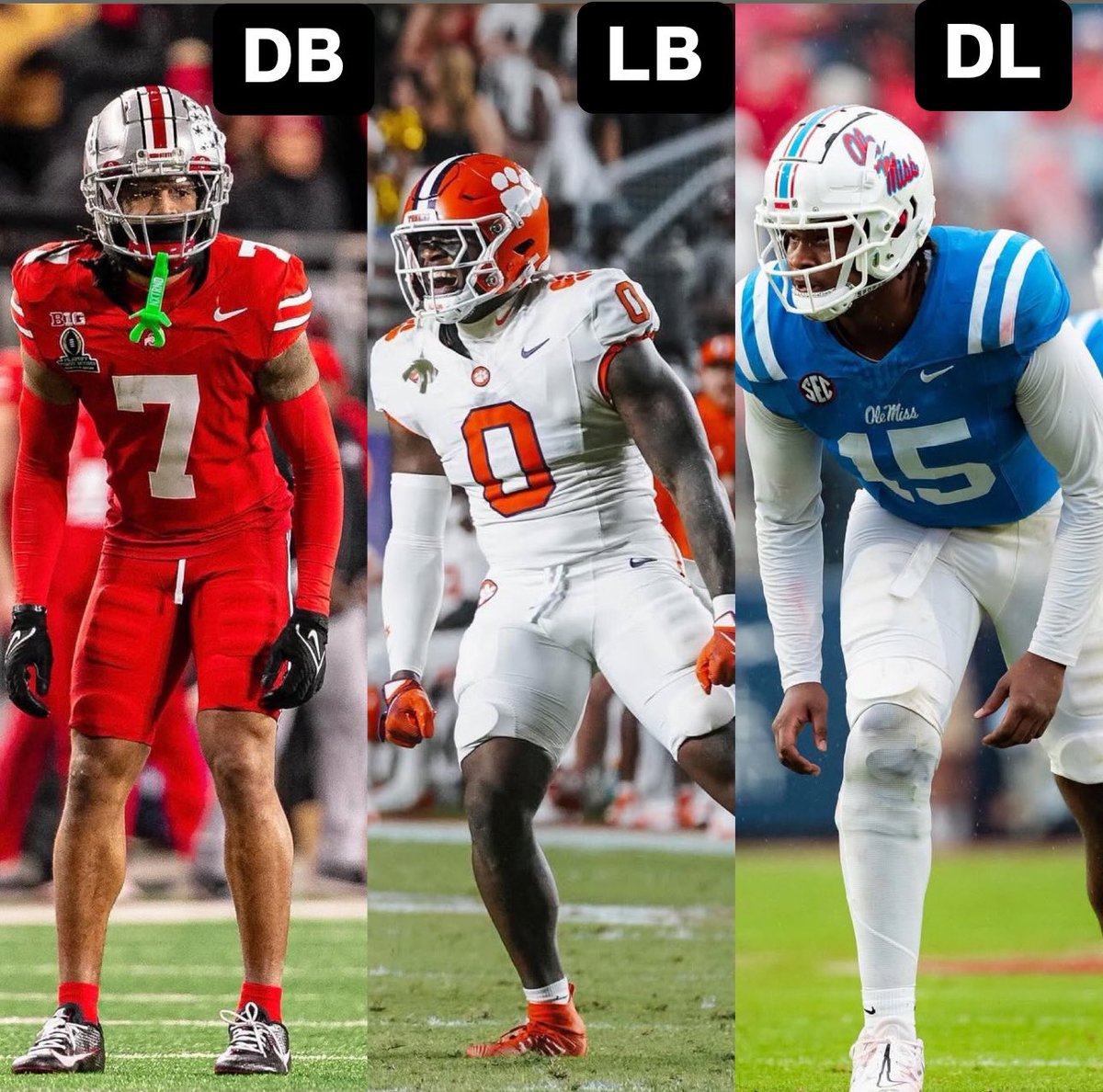 The NFL Journey begins today for our former North Gwinnett Bulldogs! Name another Public HS with 3 Combine invites on Defense &amp; on all 3 Levels 🦾🦾 #NG #NFLCombine