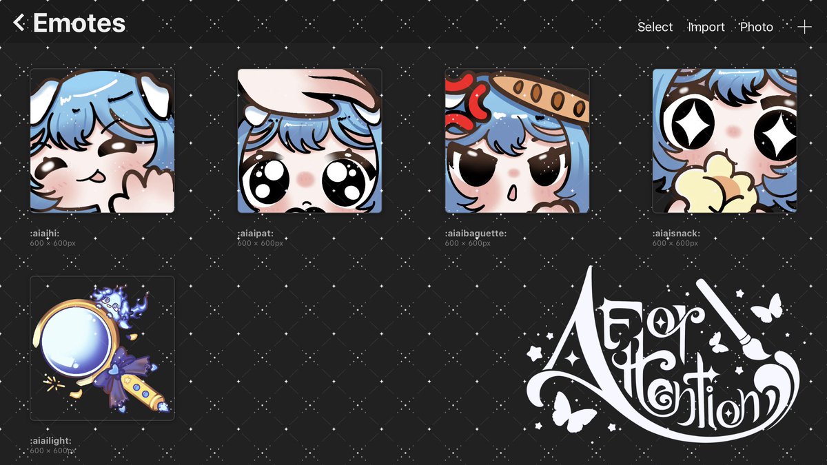 a1chandesu's tweet photo. OPEN CMS BADGE / EMOTE 

- YCH Emote หรือ Badge แบบเดียวแต่เปลี่ยนสี 200.-/ตัว | 6 ตัว 1000.-
เลือก Emote Bases ได้จากทั้งของคุณ Littobug และ Miffurin

- Custom 350.-/ตัว | 6 ตัว 2000.-

💌 เริ่มงานทันทีหลังจากรับบรีฟพร้อมโอนมัดจำ 50% ติดต่อผ่าน DM / Discord  ได้เลยค่ะ
#a1comms https://t.co/4ybV27jcRB