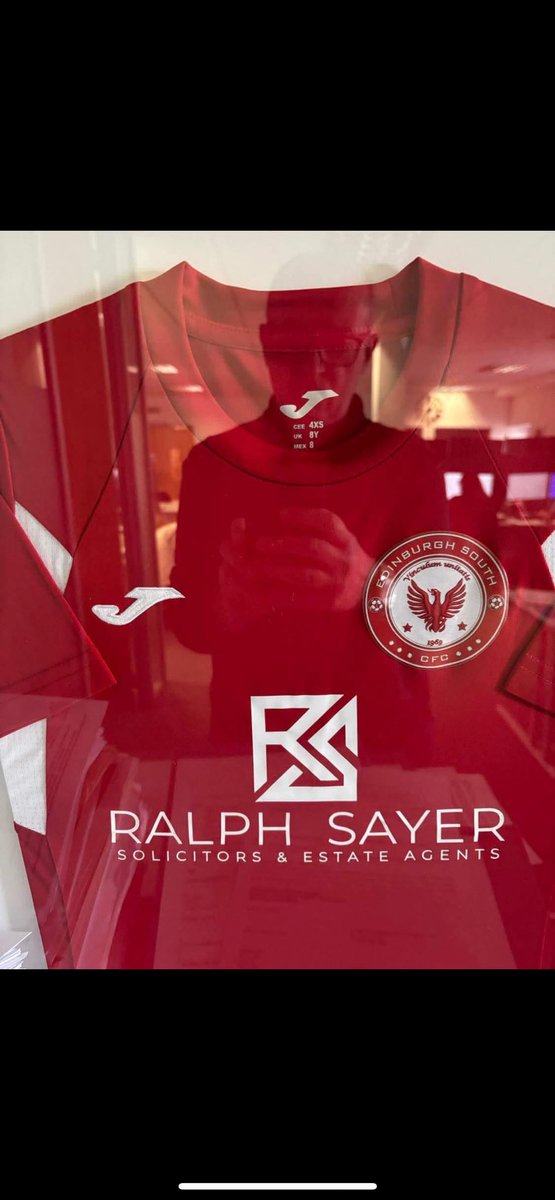 Delighted to announce that Ralph Sayer solicitors and Estate agents have agreed to be our 1st official sponsor of our team with a set of home strips!!! 🔴⚪️