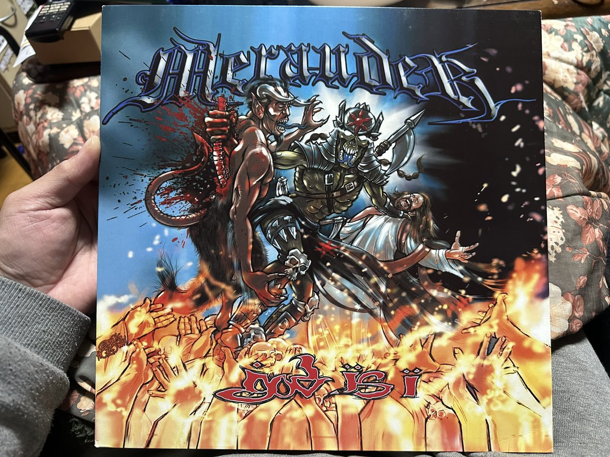 poochandog's tweet photo. #Merauder
🎵God Is Ｉ🎵
#RetributionNetwork
リトビからMerauder届いた〜🥹
メチャクチャ嬉しい😭
実はebayで初めて注文した相手がドイツのレコード屋でかなりいい加減な対応されて頭に来て事務局に言ったらキャンセルで返金されたのだが、この代物はそこにしか無くてちょっと諦めていたのだが https://t.co/YZvMe2HqvH