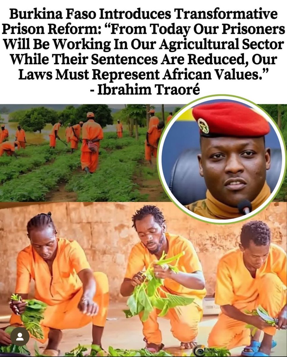Captain Ibrahim Traore is always active in development and food security.