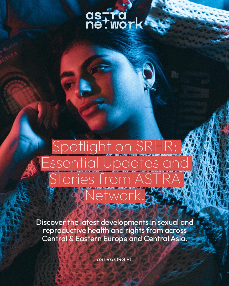 📢 Advancing SRHR: Key Updates from ASTRA Network! 🌟

Discover the latest in sexual &amp; reproductive health and rights across Central &amp; Eastern Europe and Central Asia. From Moldova's telemedicine ban to empowering stories in Hungary, stay informed! 🌍

tinyurl.com/9tmchtcw