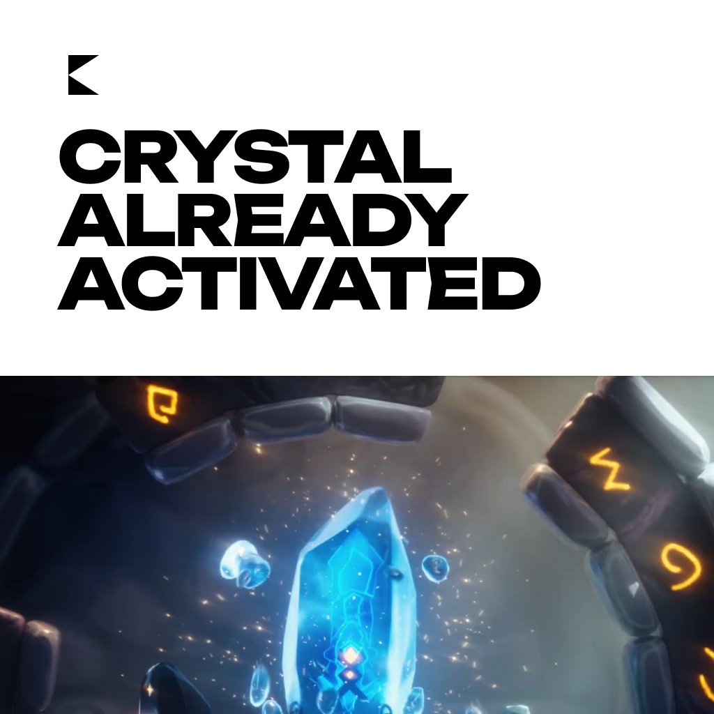 CRYSTALS tweet media
