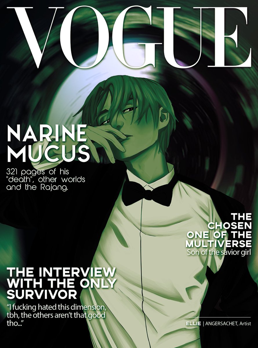 SachetZzz's tweet photo. VOGUE : Grandline RP - NARINE MUCUS

J'ai vraiment cook, j'espère qu'il vous plaît egalement ! (indice pour le prochain : 45) https://t.co/Fx5MOxXkYA