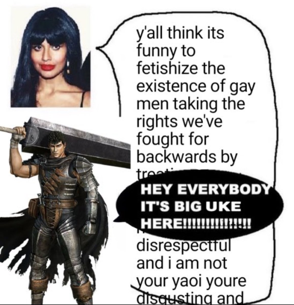 peifengqing69's tweet image. indoctrinating oomf into griffguts by comparing it to bingqiu #makingdo