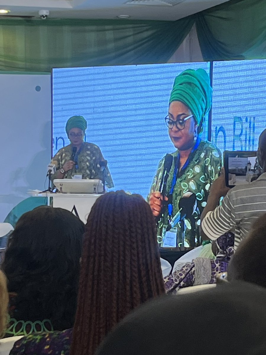 olugbuofound's tweet image. We are live at the Technical Session on the Seat Reservation for Women Bill and Public Presentation of the National Women Leaders Forum’s Operational Guidelines organised by @WFD_Nigeria with support from @UKinNigeria