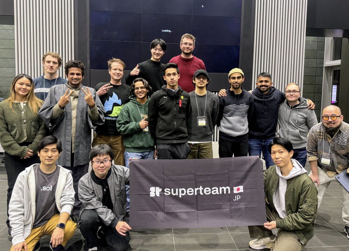 yuki_solana's tweet image. 昨日、３日間に及ぶBuilders Weekendが完了しました🔥

非常に良いハッカソンでした😄

なんと入賞したチームは１からEscrowのコントラクトを作ってくれました。

他にも、初めて #Solana を触ってトランザクションの実行までできるようになったチームもありました

本当に素晴らしいと思いました。…