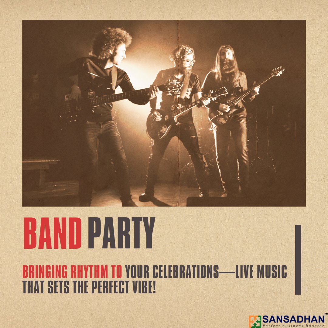 sansadhanb2b's tweet image. Bringing rhytm to your celebrations live music that sets the perfect vibe

Book Now
sansadhan.com/trade/bandpart…

#LiveBand #MusicParty #BandPerformance #RockTheStage #UnpluggedMusic#sansadhan